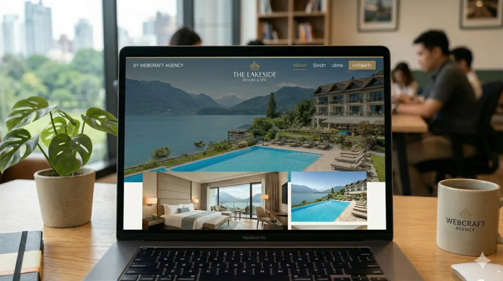 รับทำเว็บไซต์รีสอร์ท